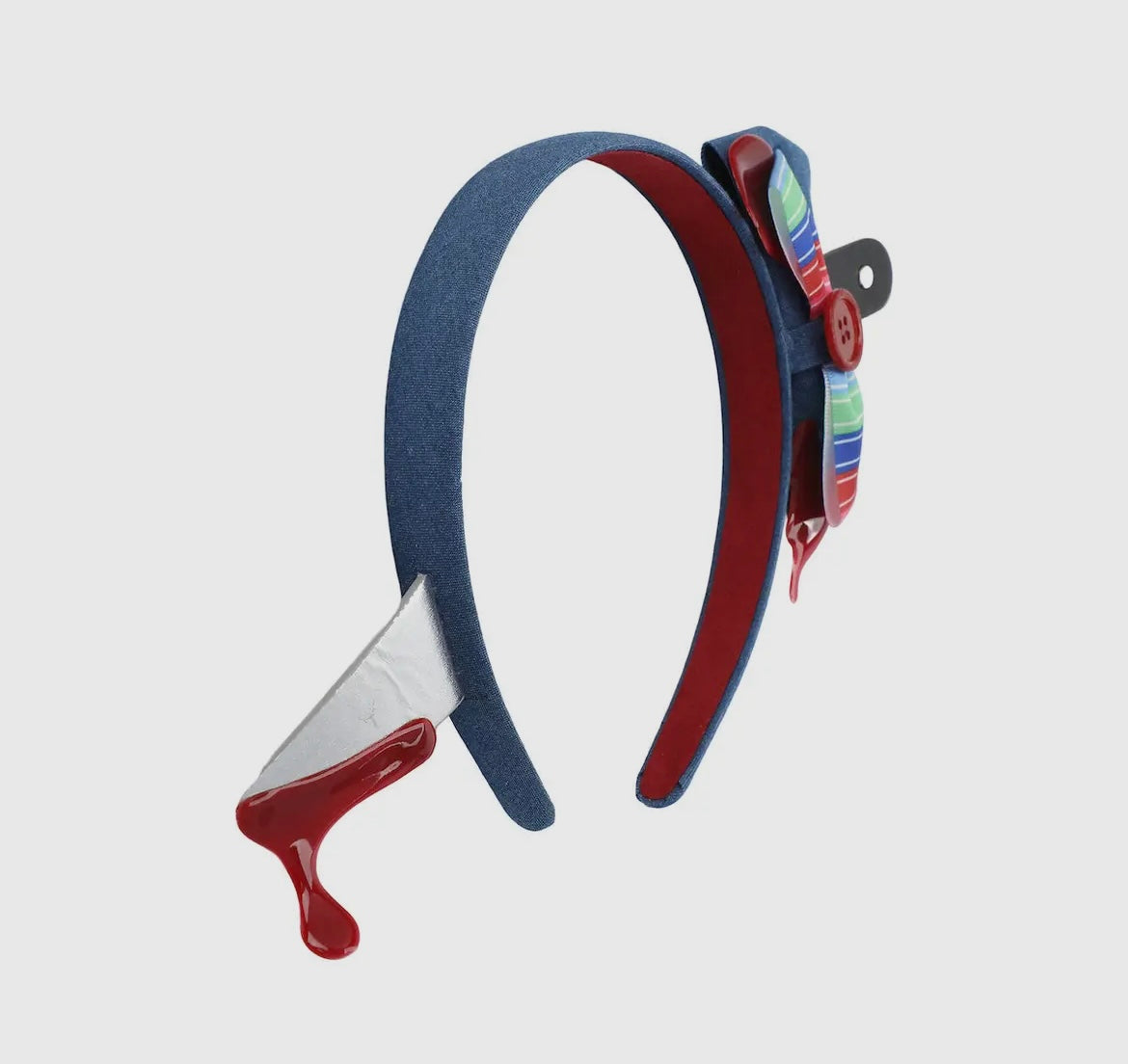🎃 Chucky Bow & Knife Headband