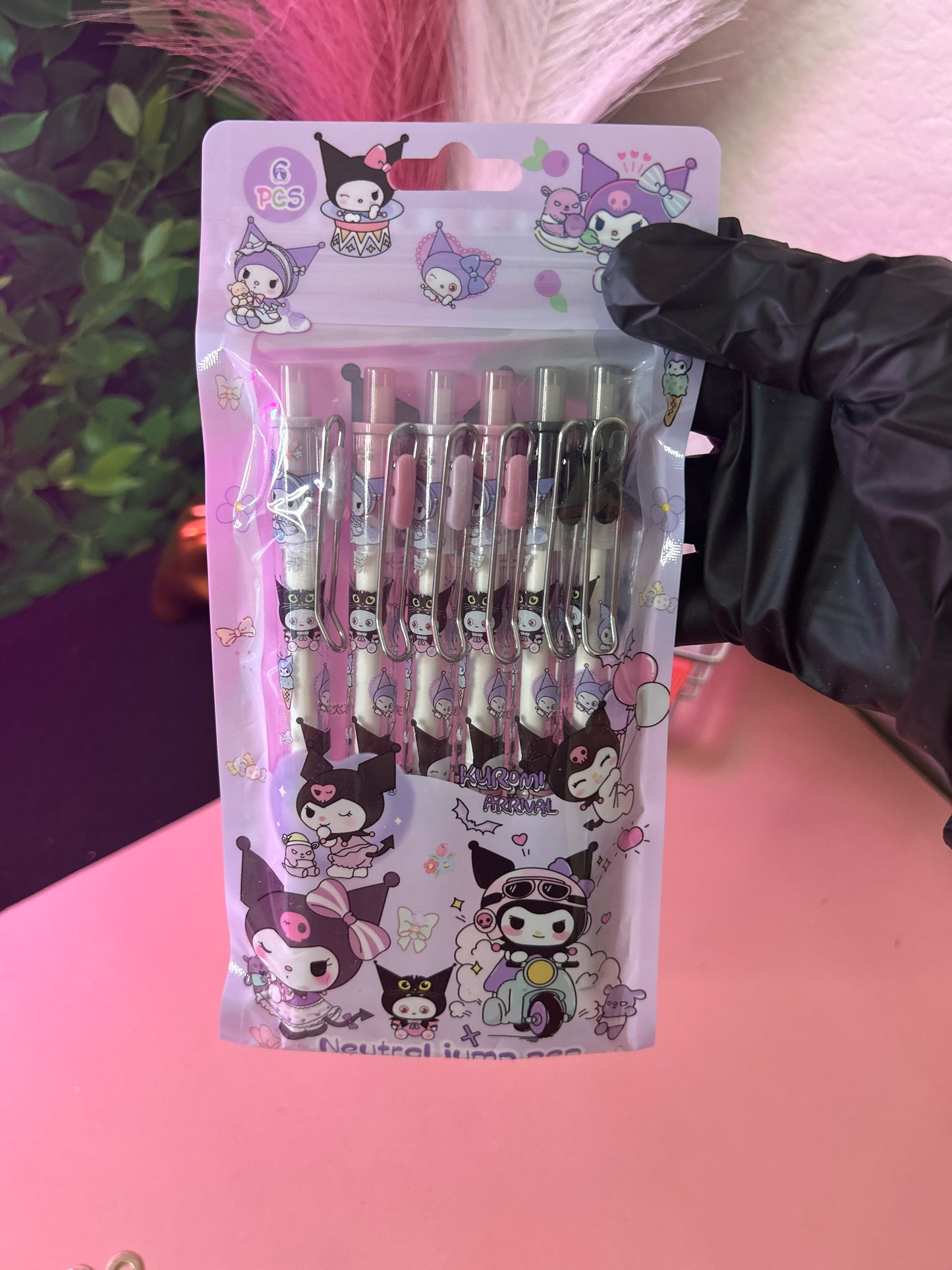 Kuromi / HK -6pc Pen Set
