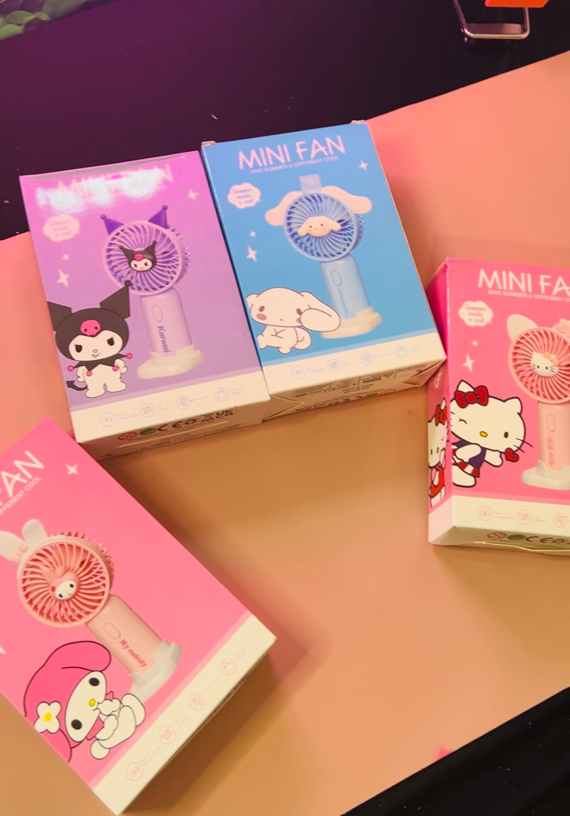 Sanrio Mini Handheld Fan! -Latest Collection!