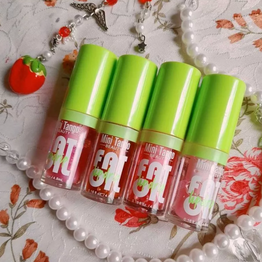 Mini Tango Beauty Fat Lip Oil Set- 4pc Oil Set