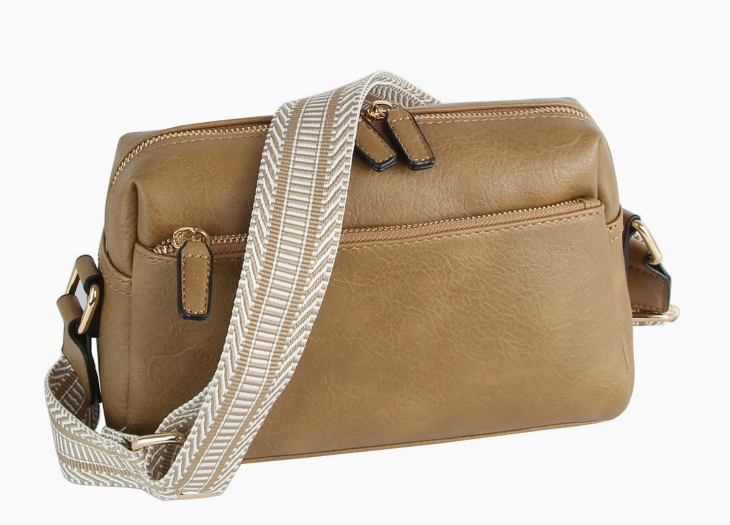 Boxy Crossbody Bag 🎒 with Wide Guitar Strap 🎸