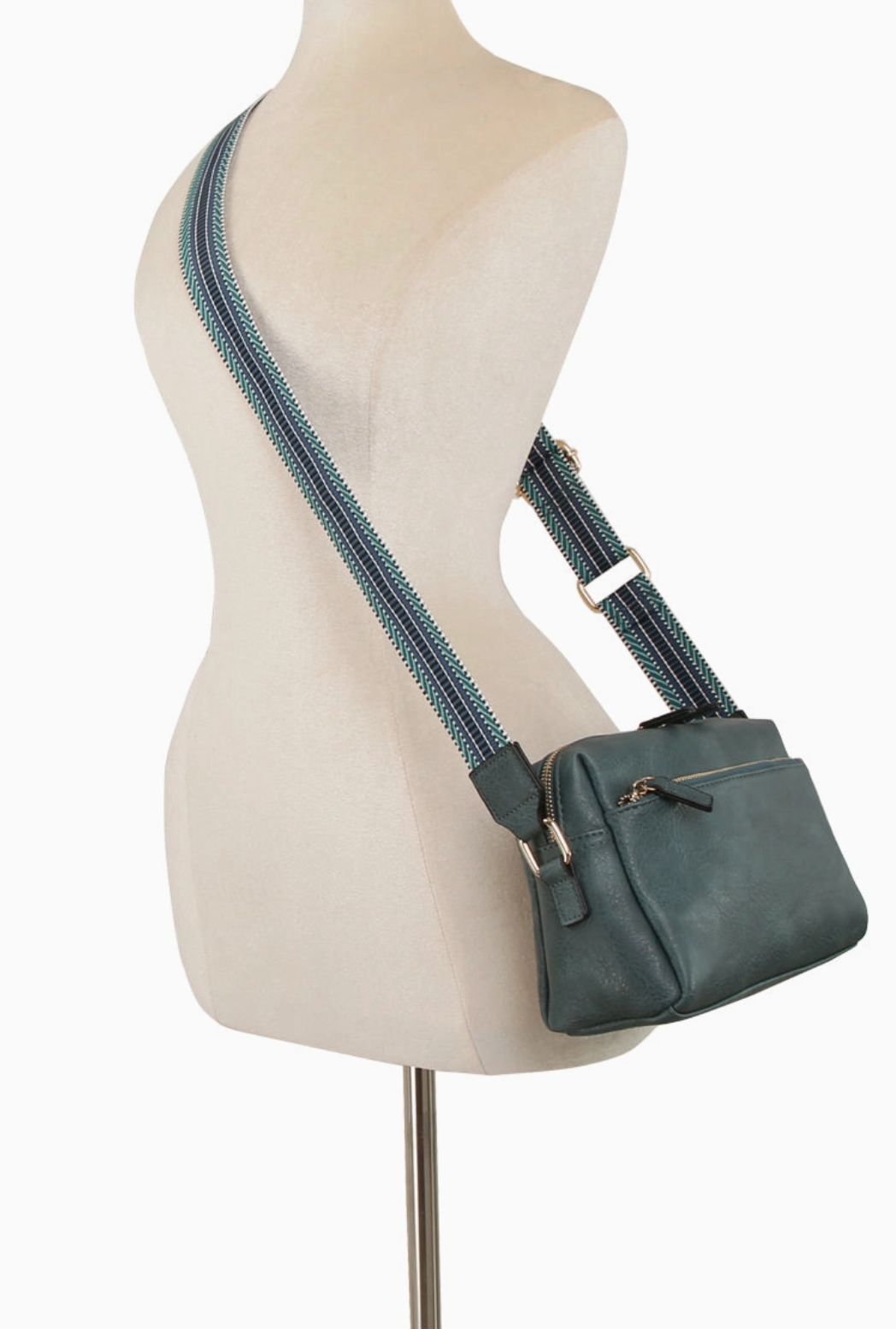 Boxy Crossbody Bag 🎒 with Wide Guitar Strap 🎸
