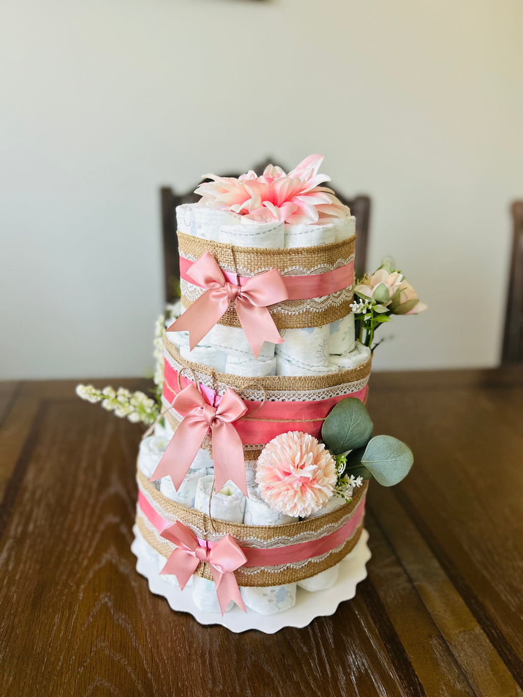 Customizable Diaper Cake - Based on your theme!