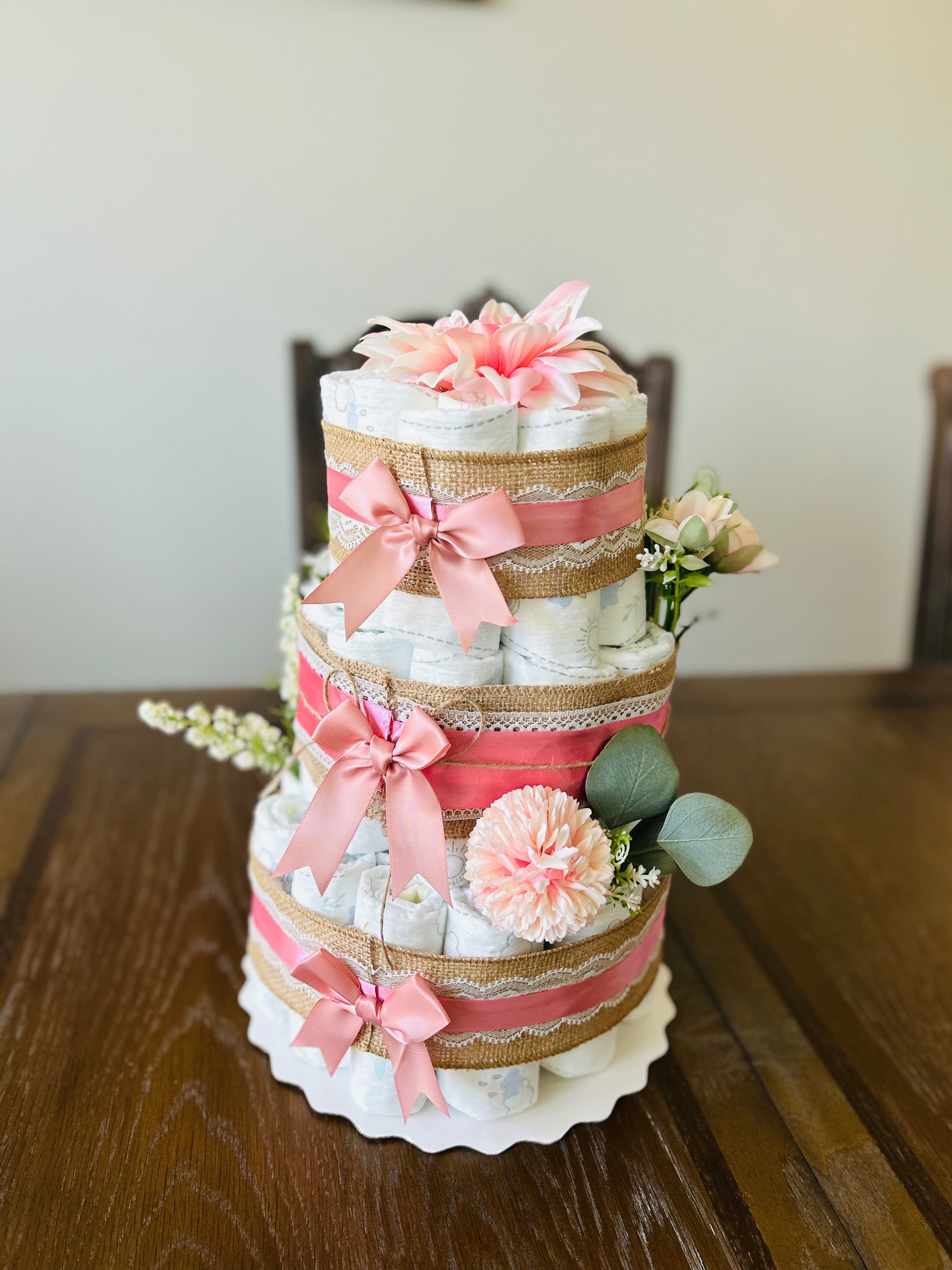 Customizable Diaper Cake - Based on your theme!