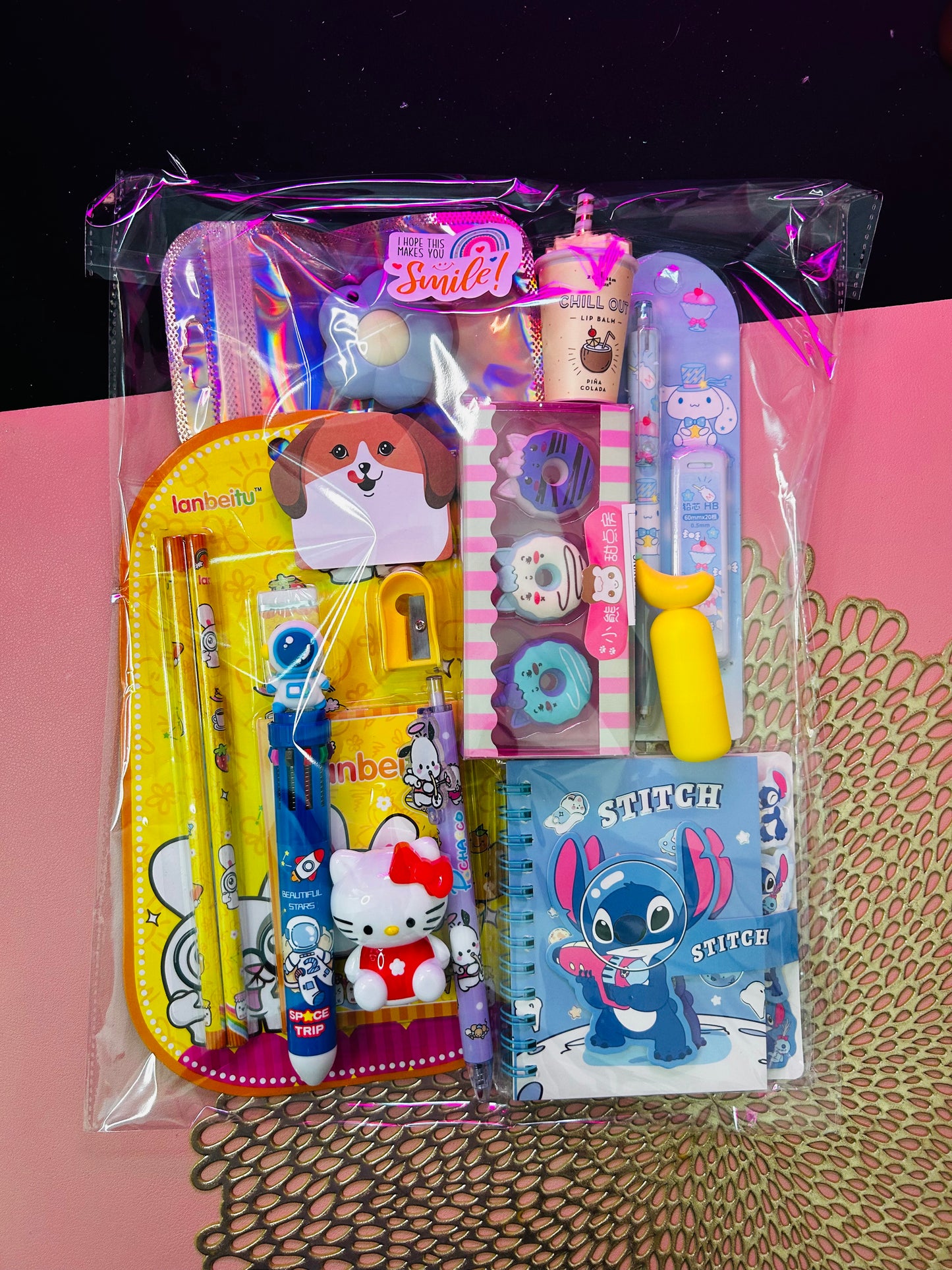 Kawaii Mystery Random Stationary Grab Bundles