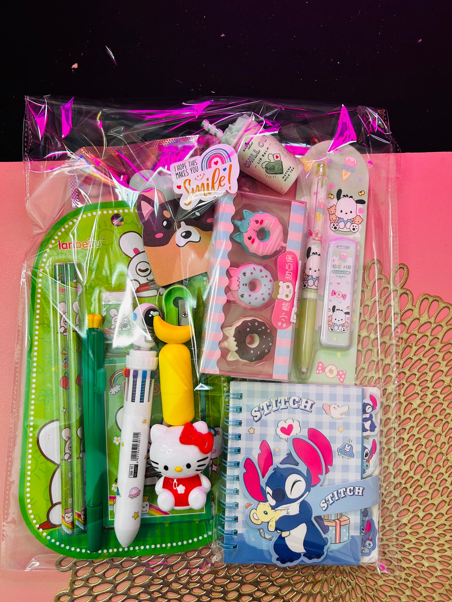 Kawaii Mystery Random Stationary Grab Bundles