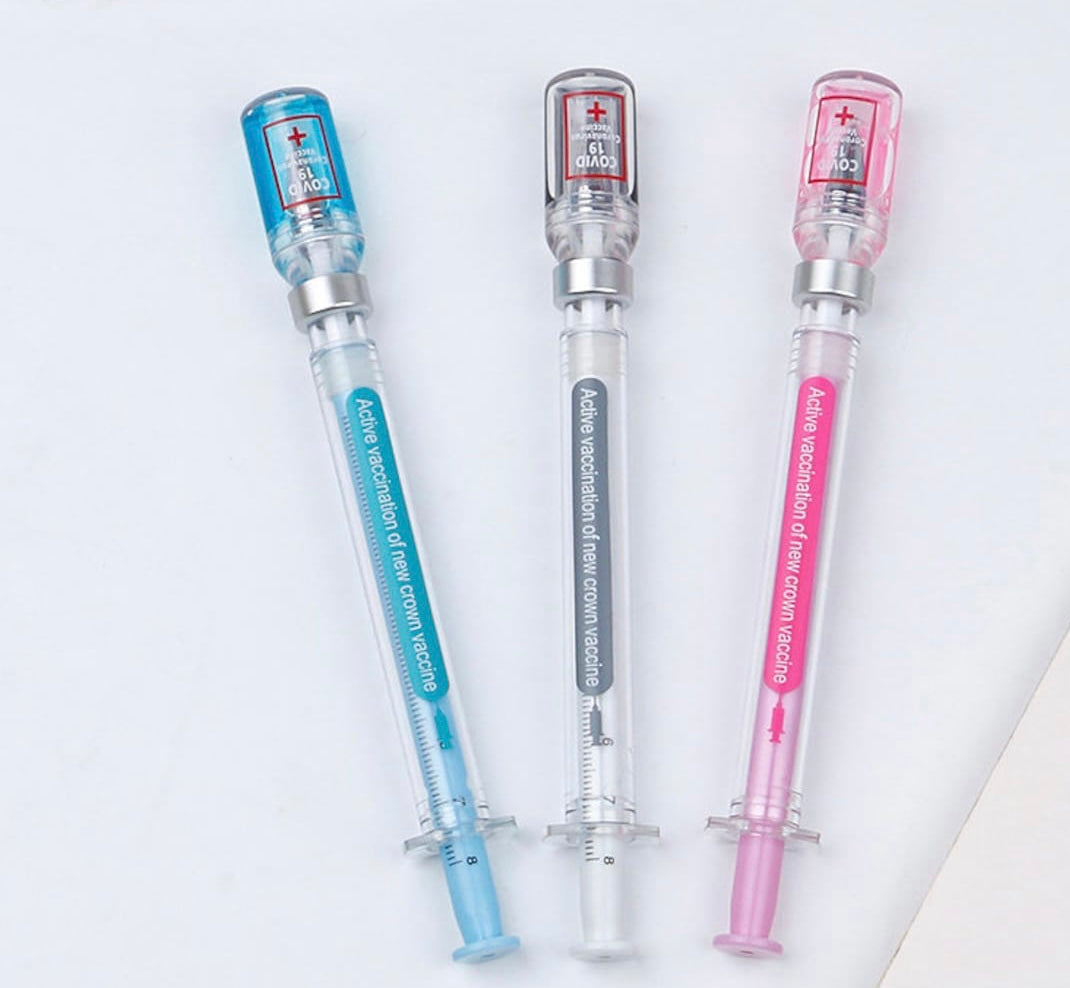 Syringe Shape Nurse Gel Pens/Funny Gifts