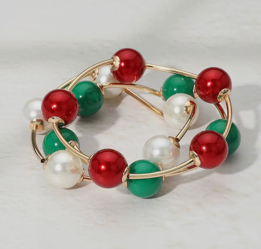 Christmas Stretch Multi-Layered Bracelet