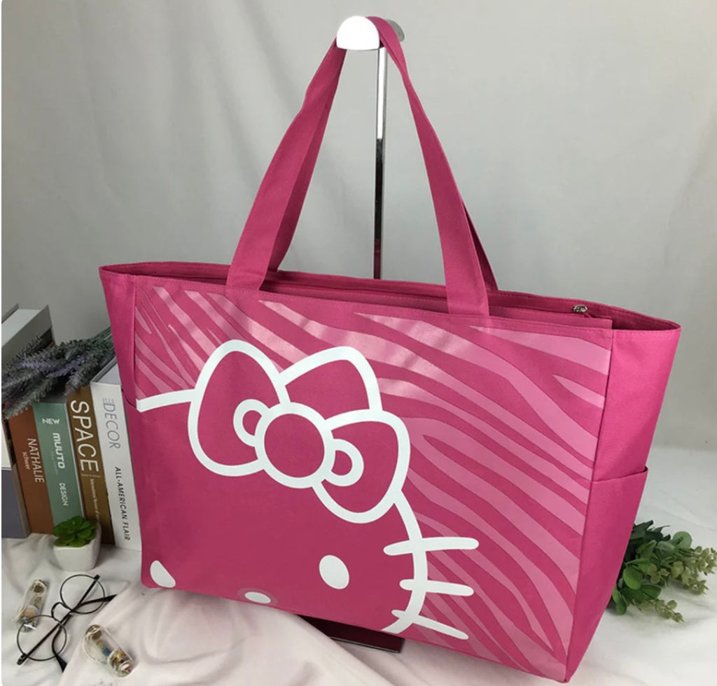 Jumbo Canvas Kitty Tote Bags- LIMITED TIME PRICES- $40% Clearance