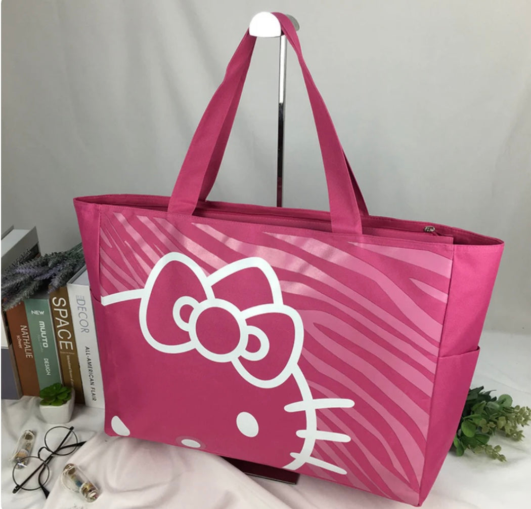 Jumbo Canvas Kitty Tote Bags- LIMITED TIME PRICES- $40% Clearance