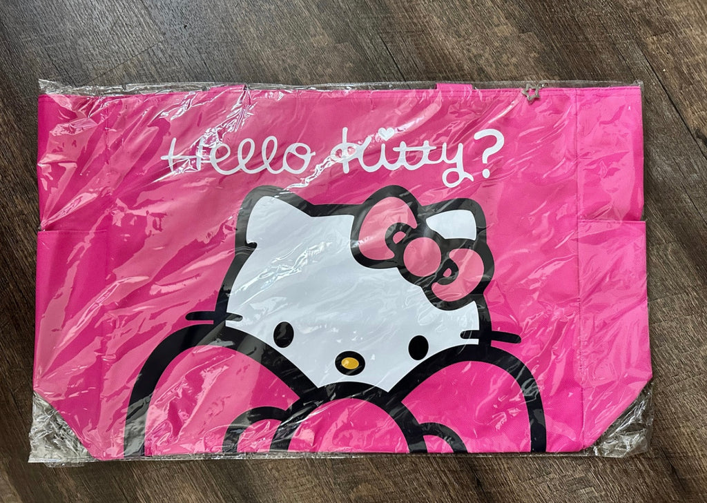 Jumbo Canvas Kitty Tote Bags- LIMITED TIME PRICES- $40% Clearance