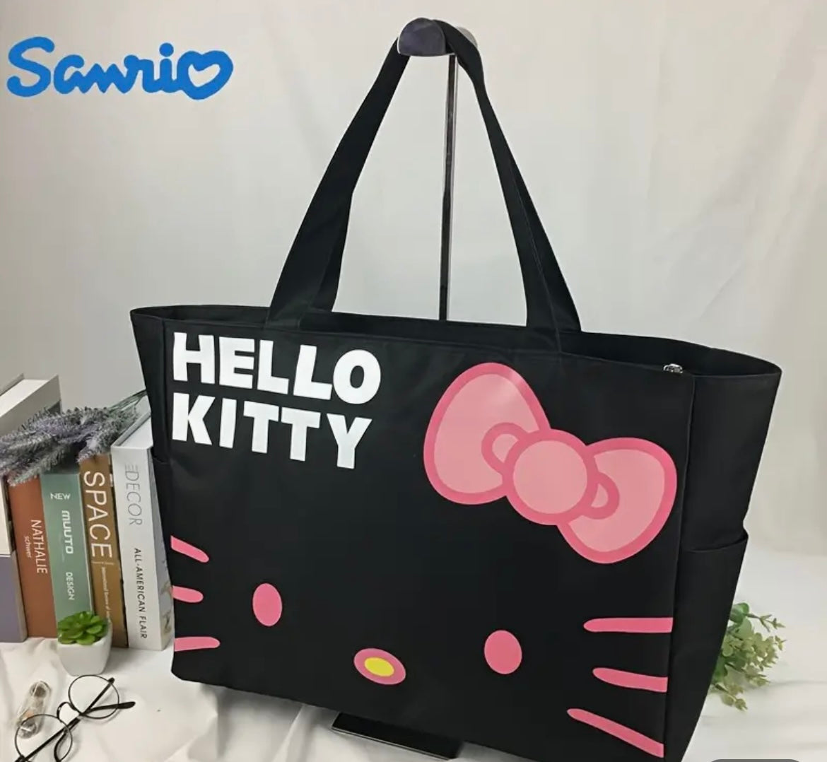 Jumbo Canvas Kitty Tote Bags- LIMITED TIME PRICES- $40% Clearance