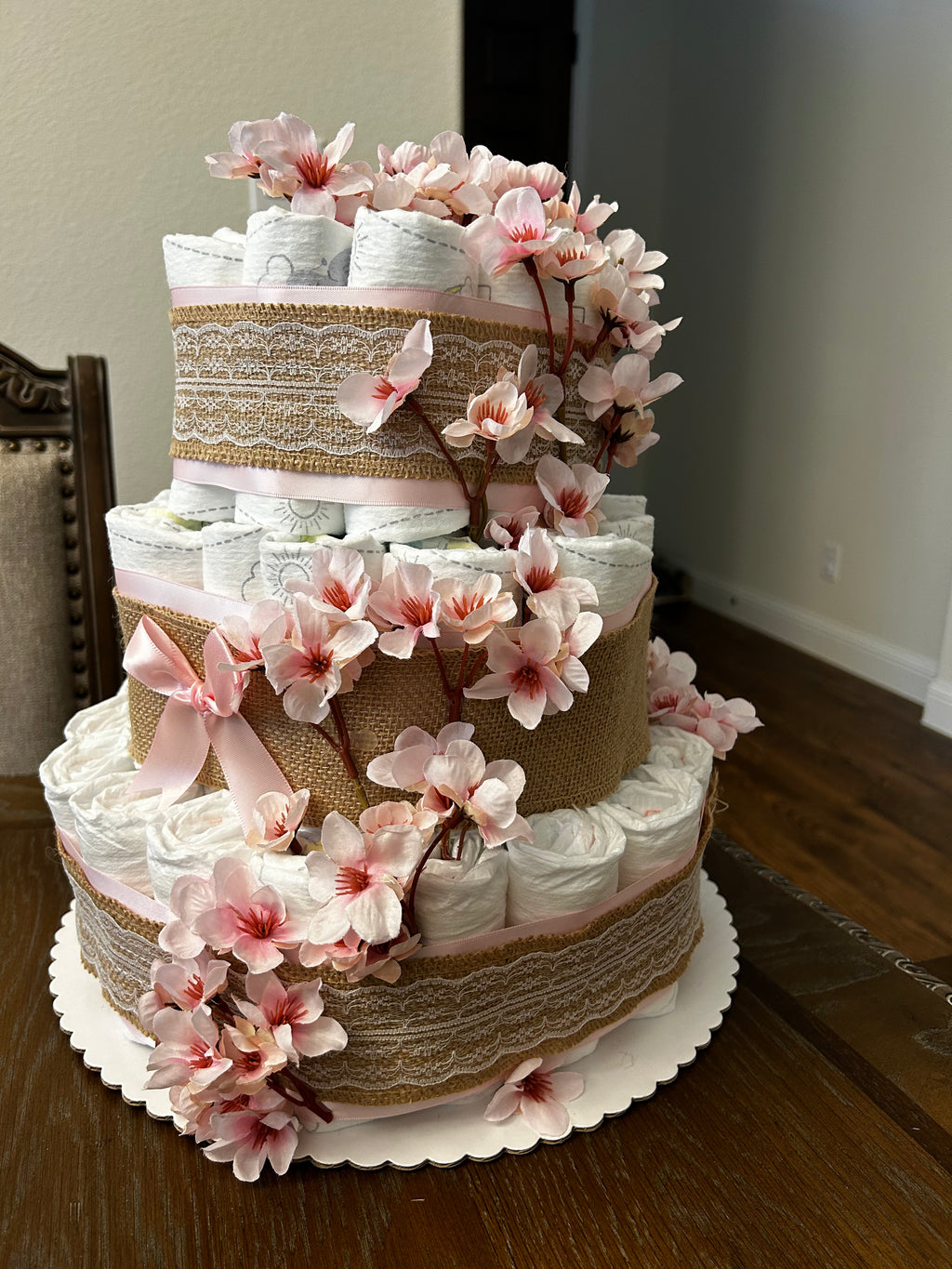 Customizable Diaper Cake - Based on your theme!