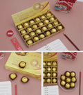 Chocolate Eraser Box- Set of 24 Erasers