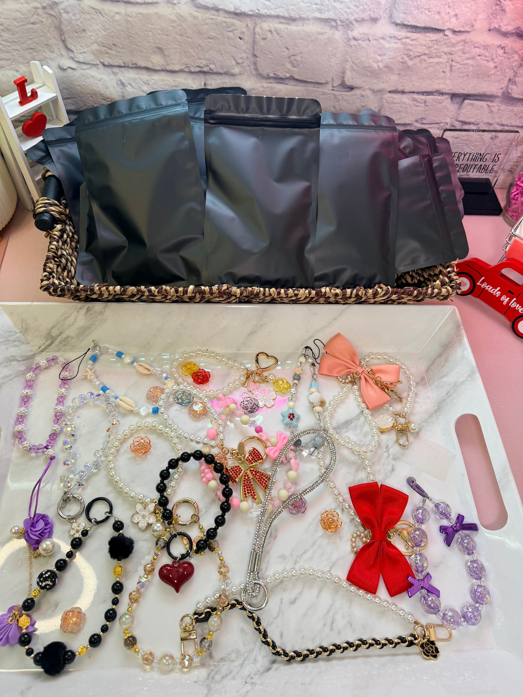 Phone Wristlet/Charm Scoops