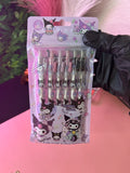 Kuromi / HK -6pc Pen Set