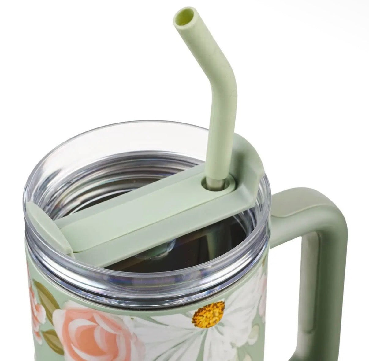 "He Restores My Soul" Tumbler with Straw