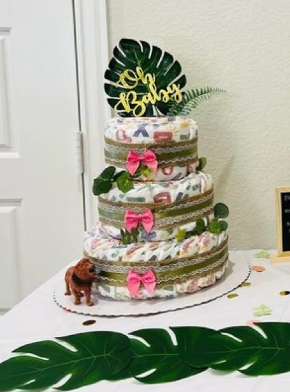 Customizable Diaper Cake - Based on your theme!